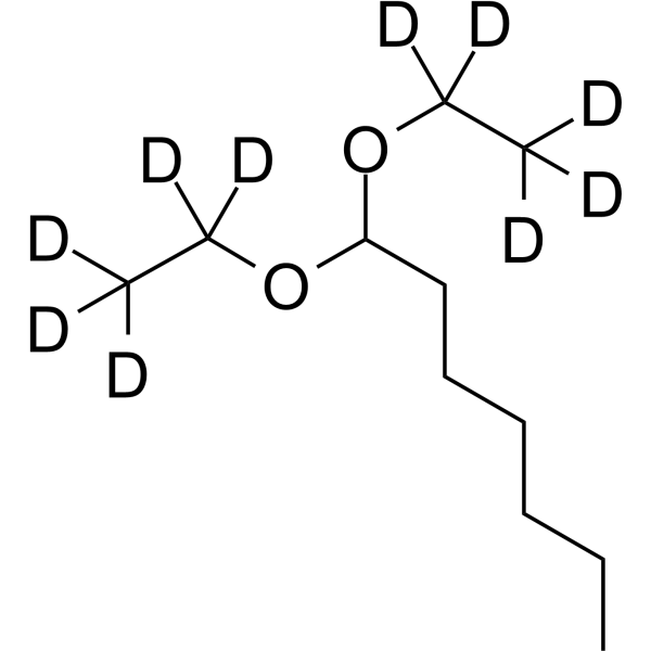 1,1-Diethoxyheptane-d10
